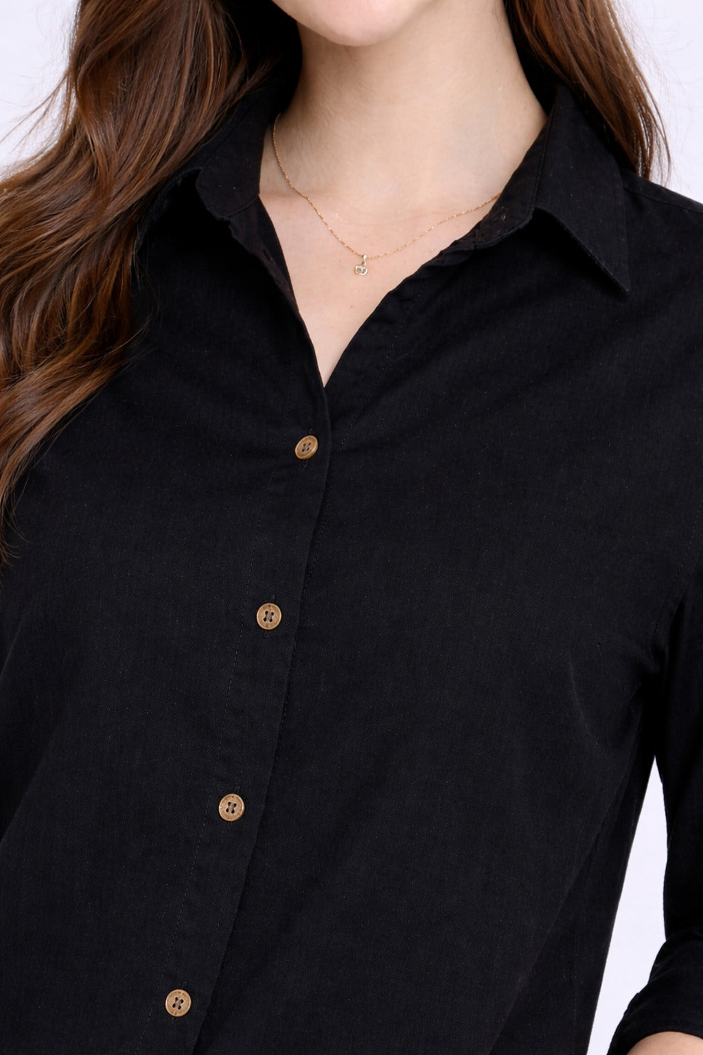 Black Solid Shirt