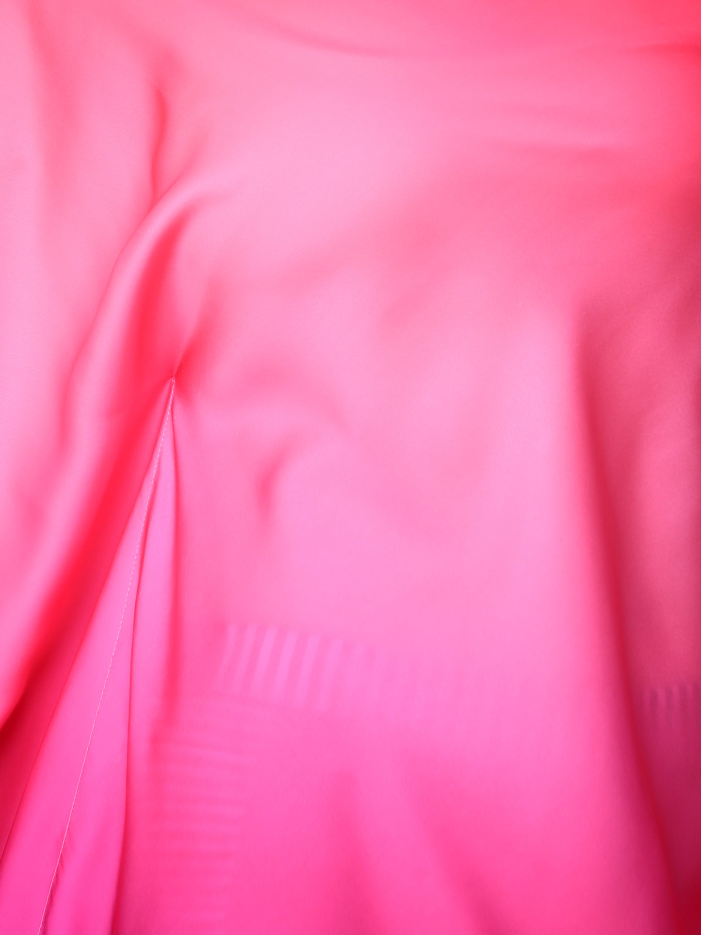 Ombre One-Shoulder Satin Maxi Dress – Pink to Navy Gradient