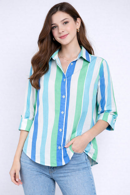 Blue Stripped Shirt