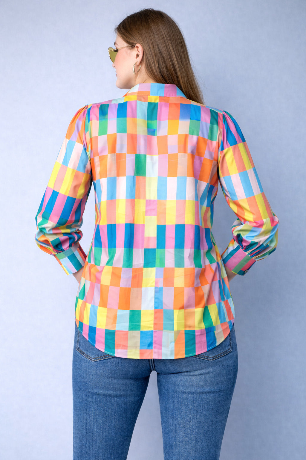 Multicolor Print Casual Shirt
