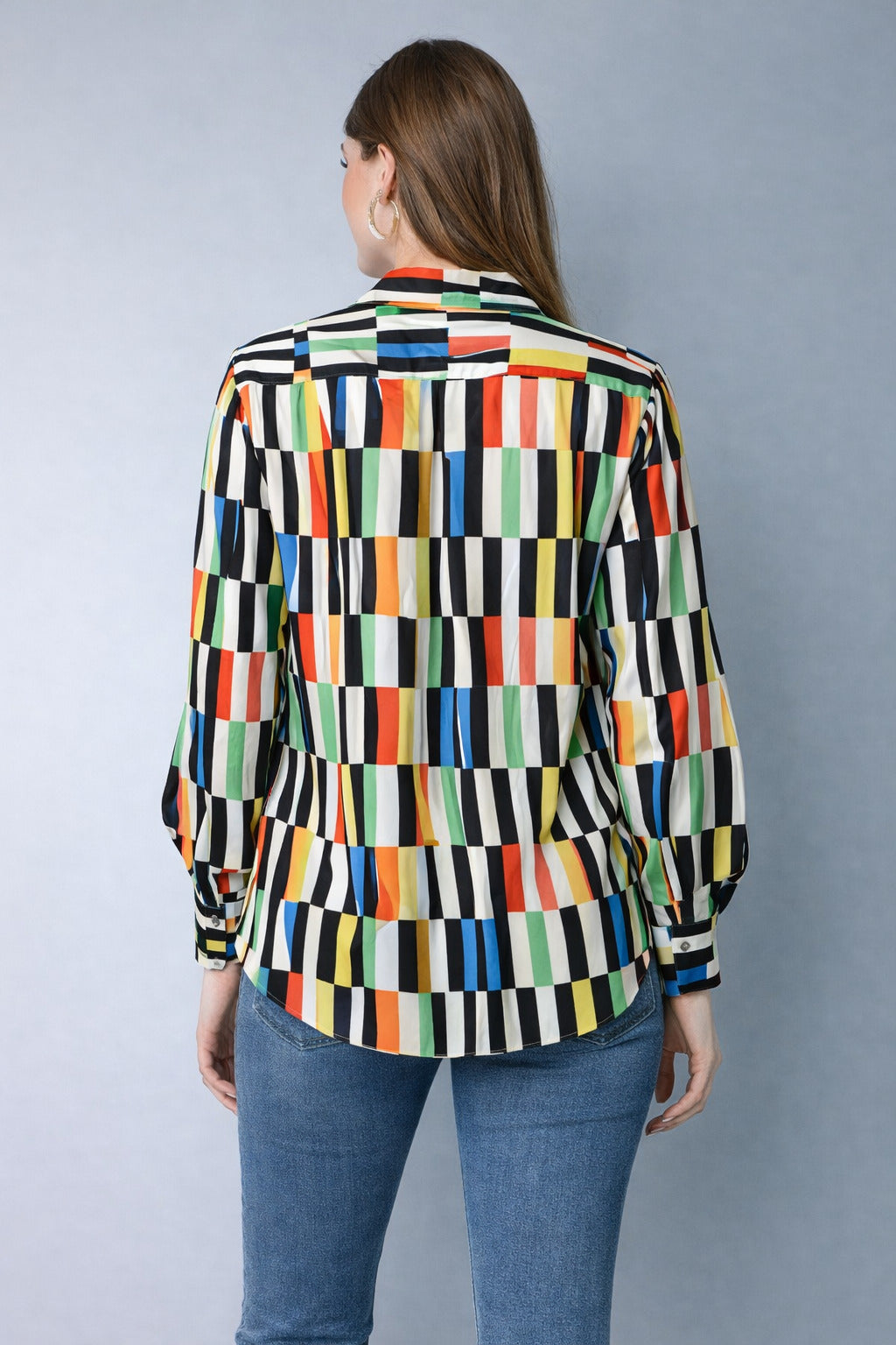 Multicolor Print Casual Shirt