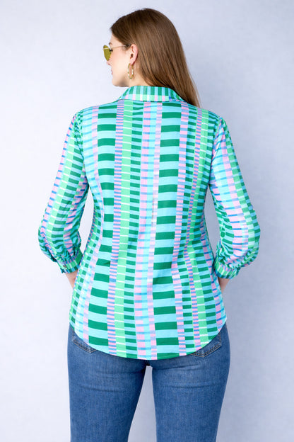 Women’s Multicolor Print Casual Shirt