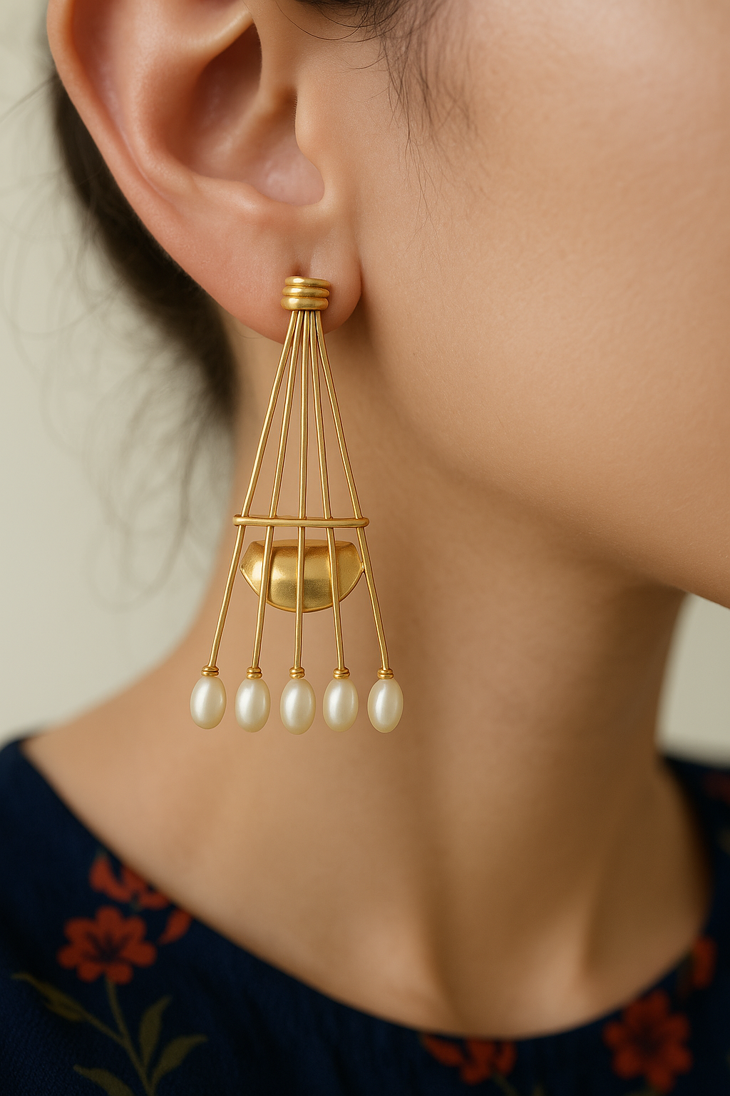 Long Dangle Earrings