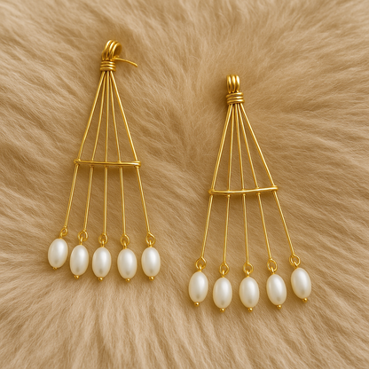 Long Dangle Earrings