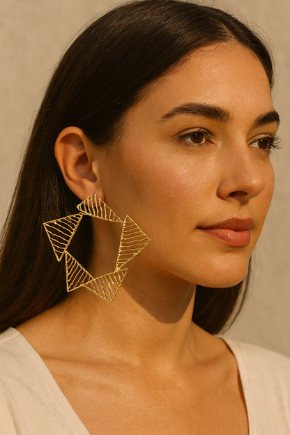 Statement Geometric Earrings