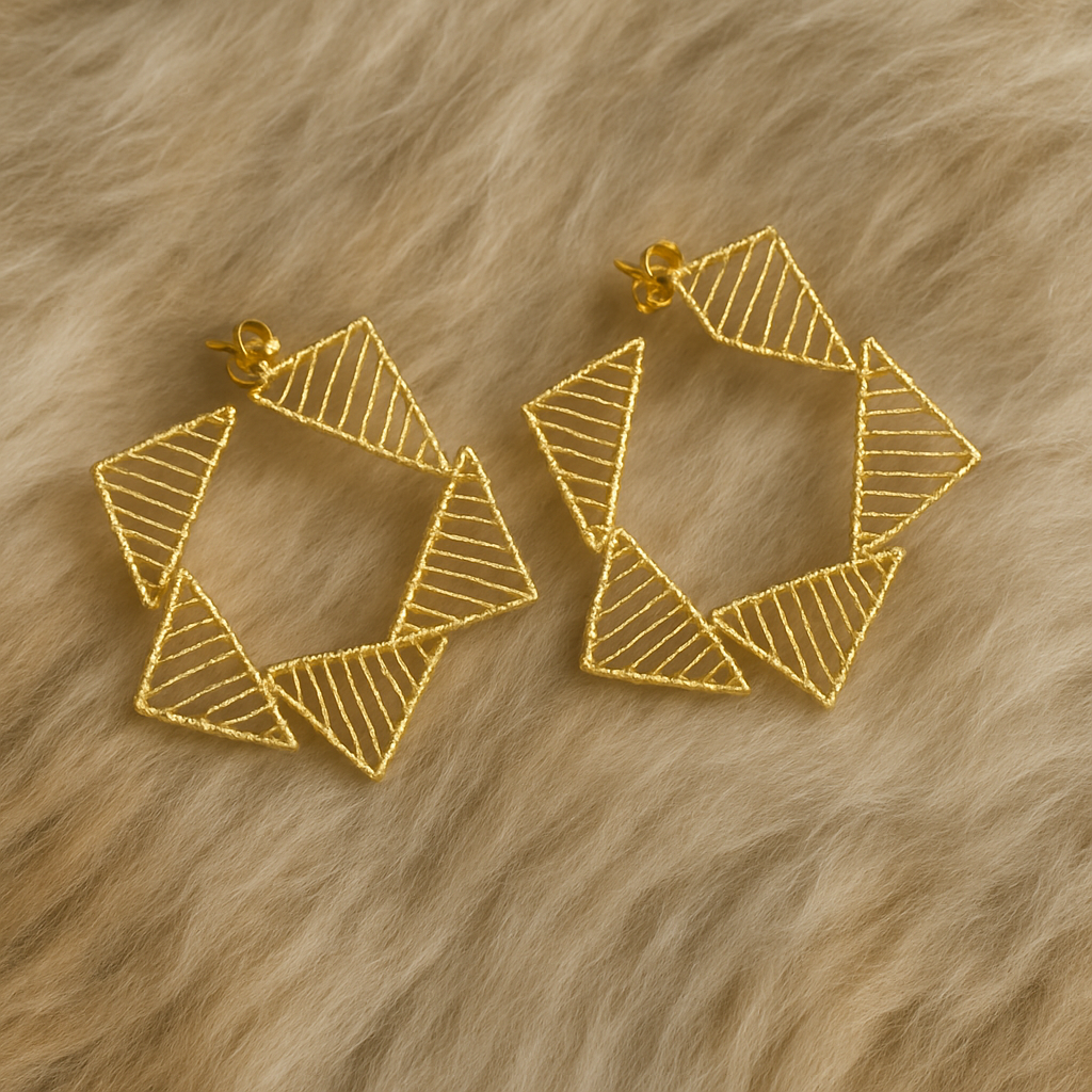 Statement Geometric Earrings