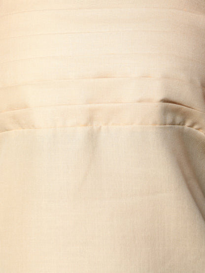 Spaghetti Strap Dress-Beige