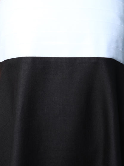 Twirl & Toast Dress-Black and White