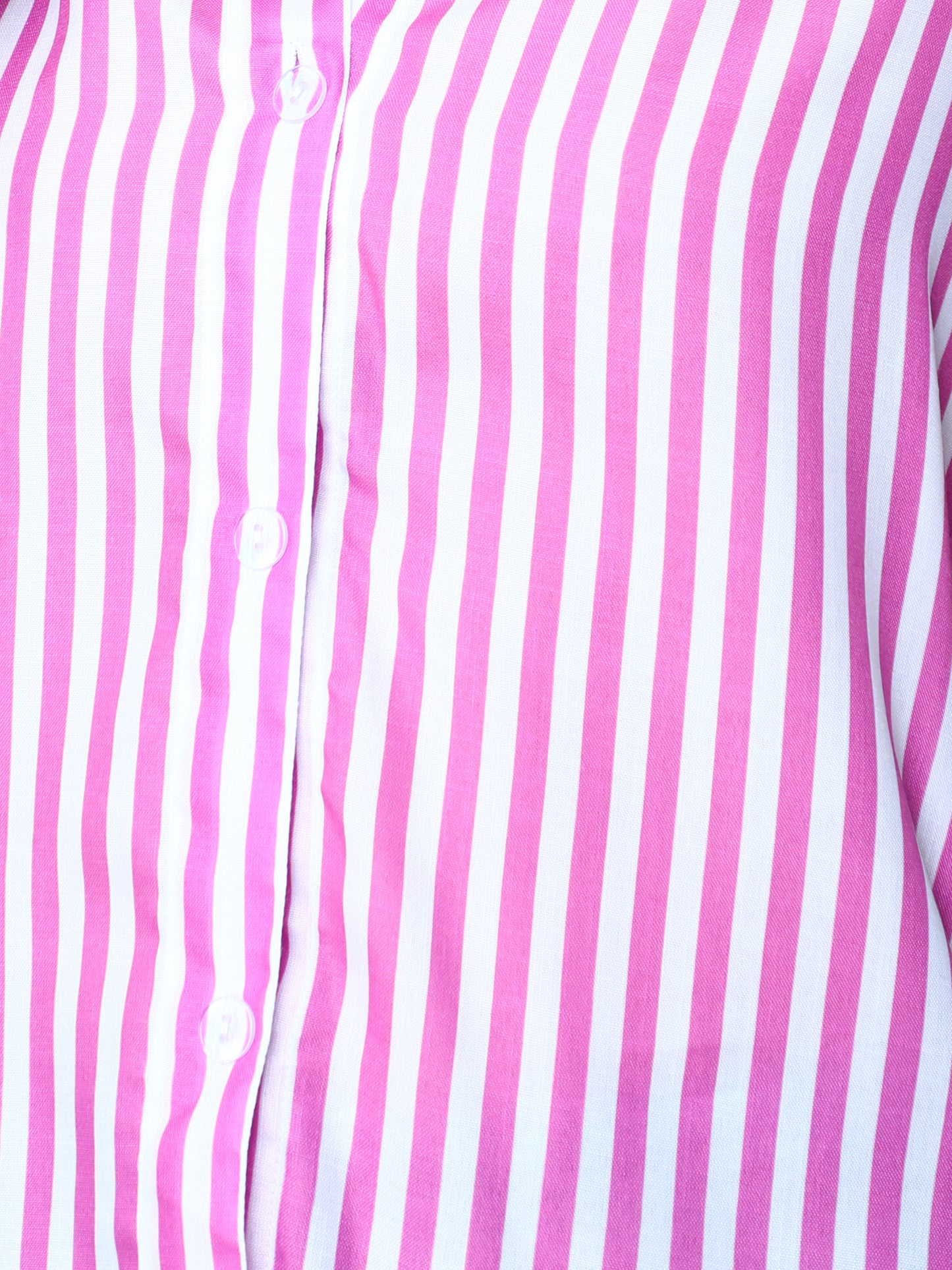 Purple & White Vertical Striped Button-Down Shirt